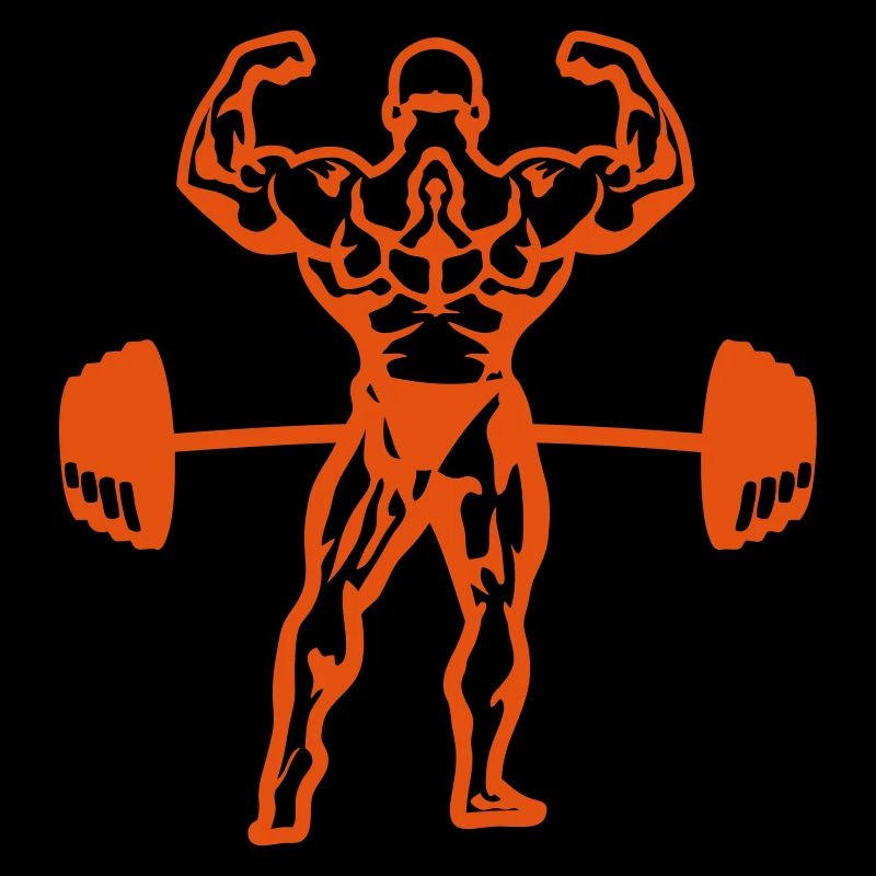 bodybuilder barre musculation sans les mains