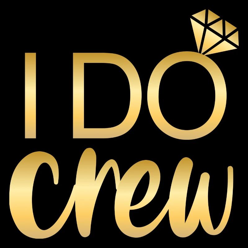 I DO CREW Shirt | Team Bride | Team Bride
