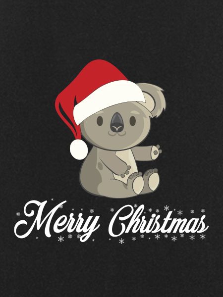 Christmas koala