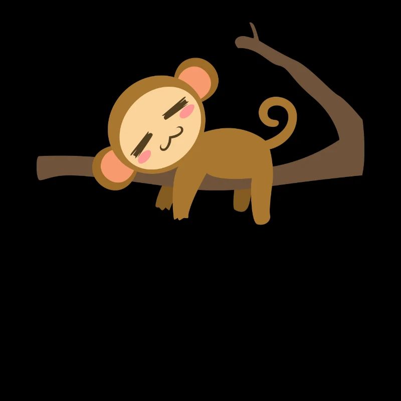 Singe sleeping