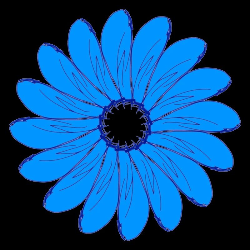 fleur bleue