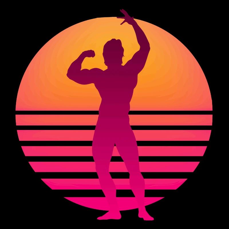 Arnold Retrowave Sun