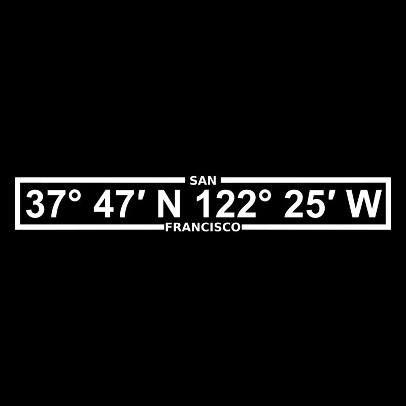 San Francisco coordinates