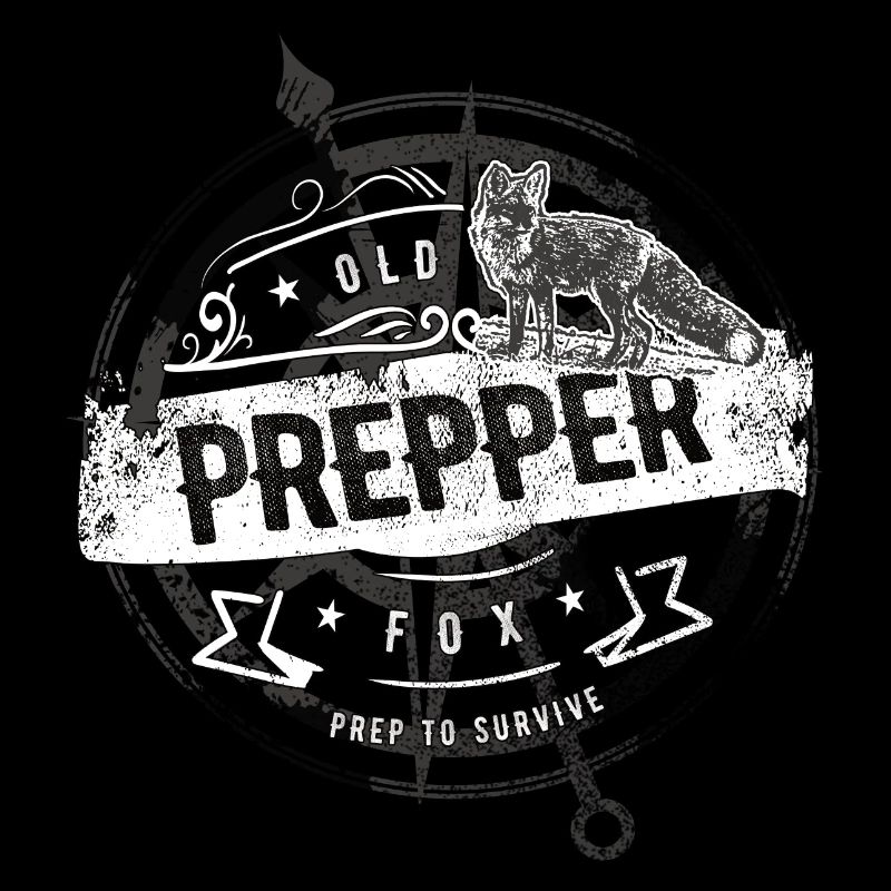 Old Prepper Fox Préparation est tout cadeau