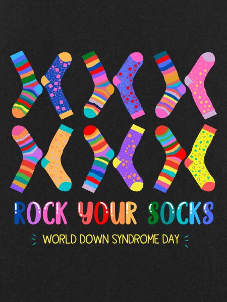 World down syndrome day socks WDSD Rock Your Socks