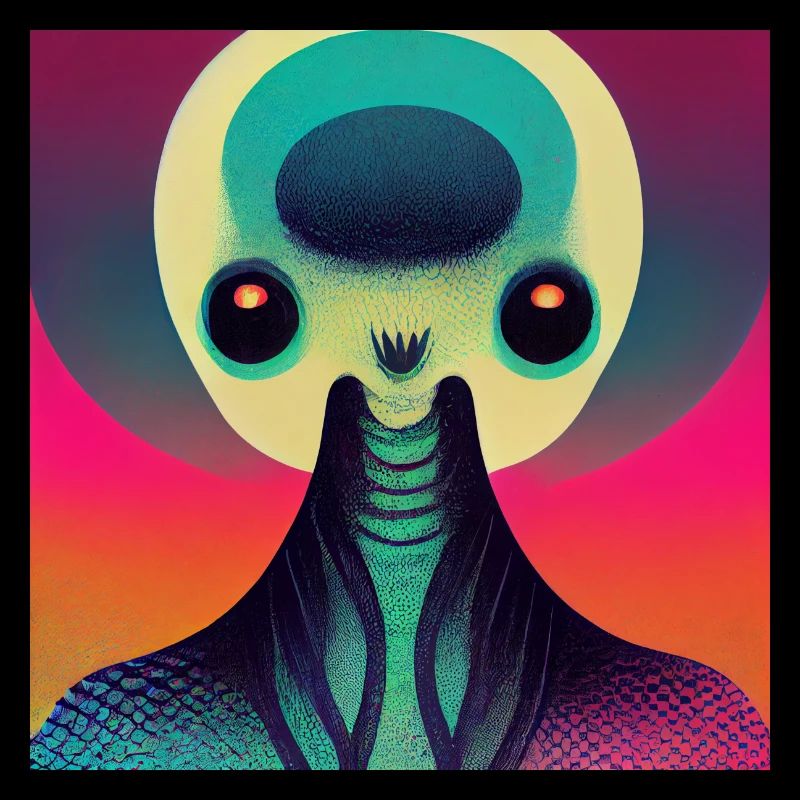 Alien sychedelic horror