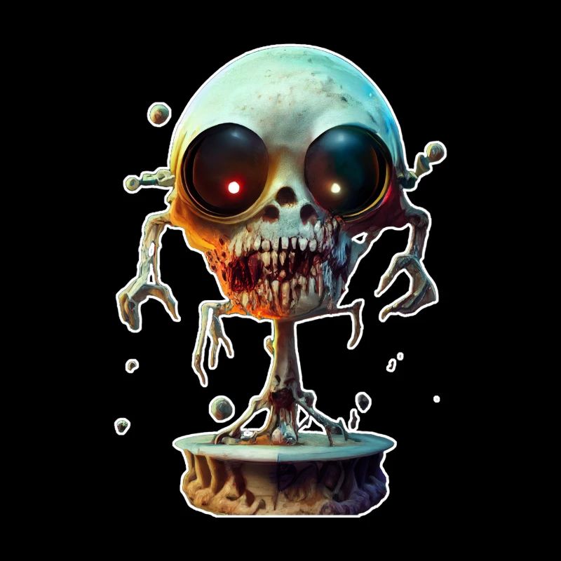 Creepy zombie