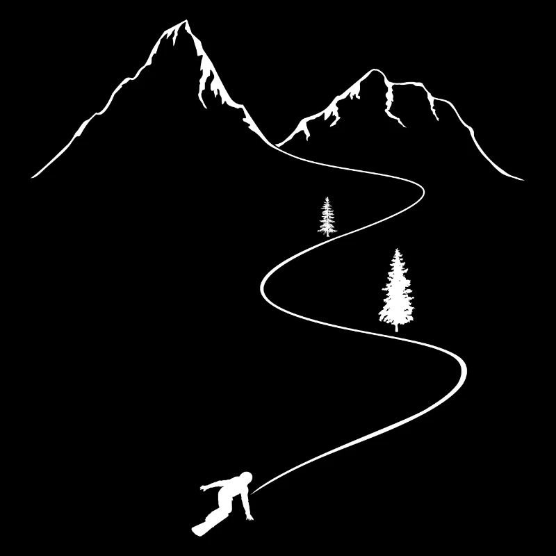 snowboarder, snowboard, mountains, freeride winter
