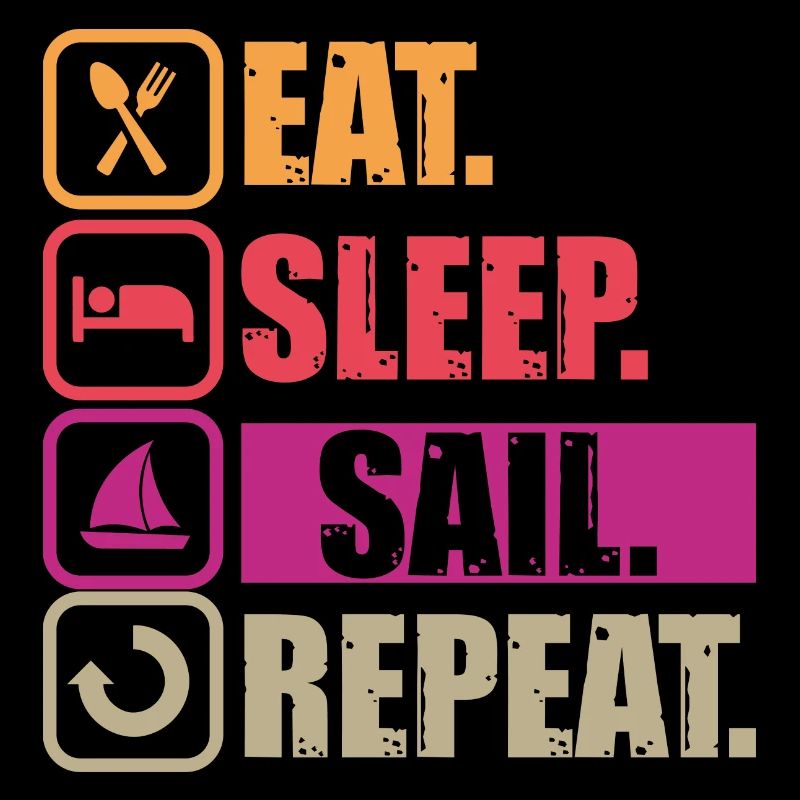 Manger Sleep Sail Répéter