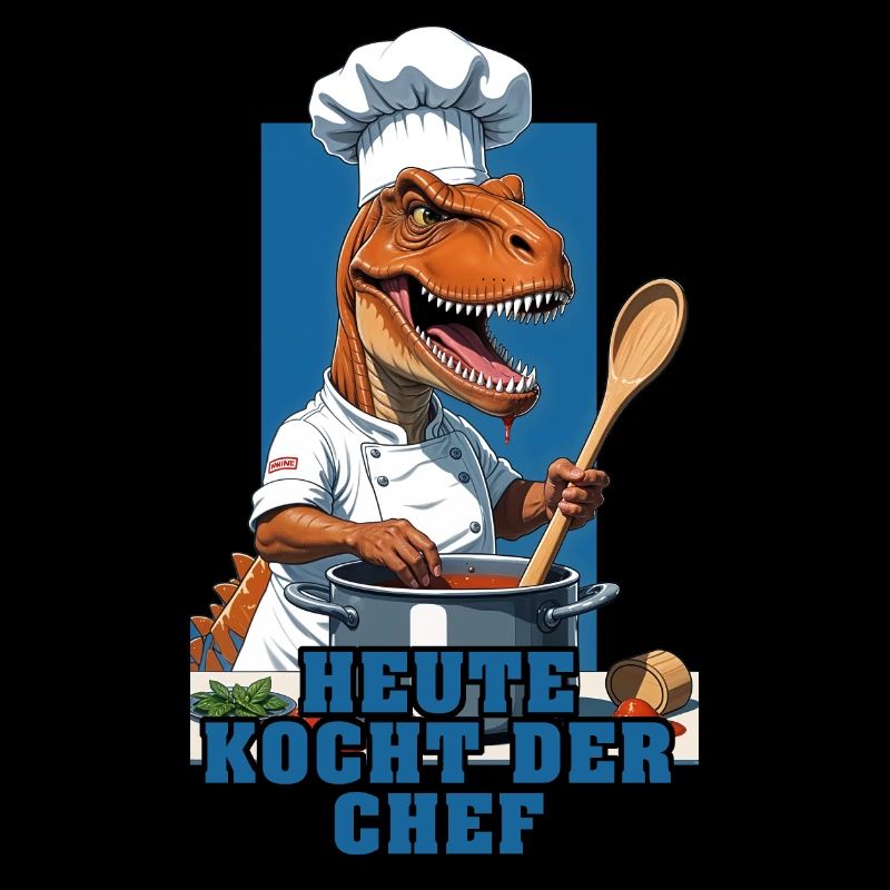 Today the chef cooks - T-Rex as head chef