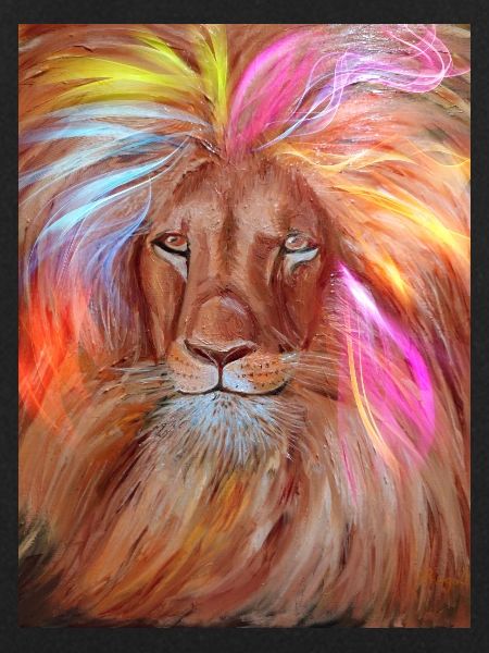 Pink Lion
