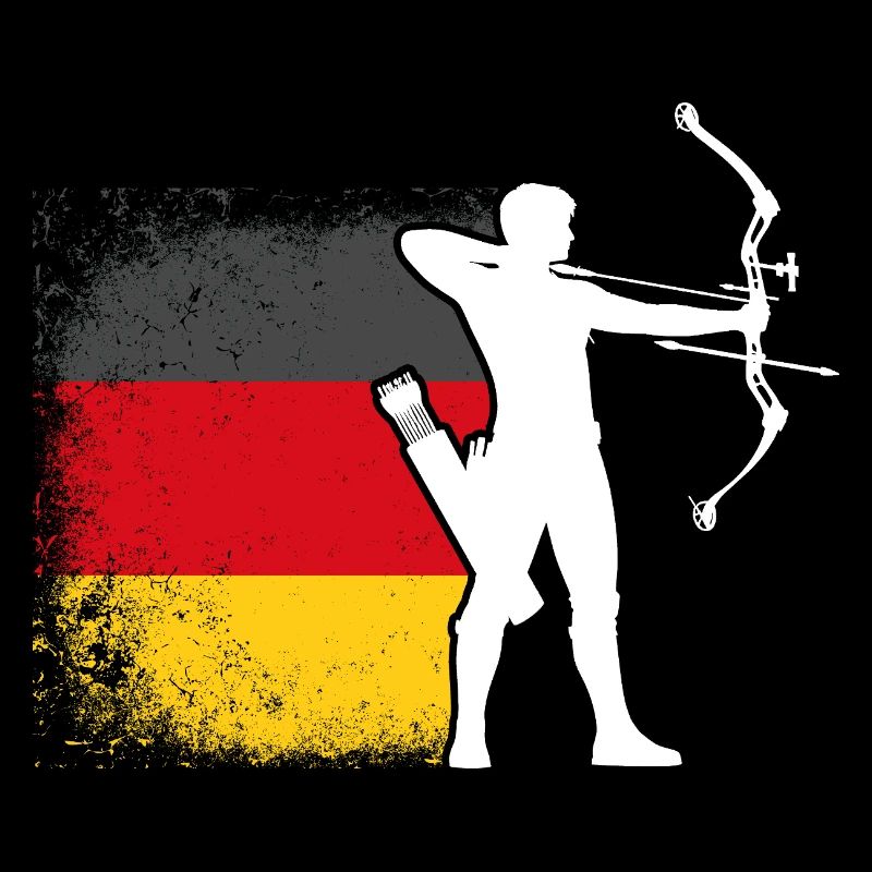 Archer Germany Flag Archery