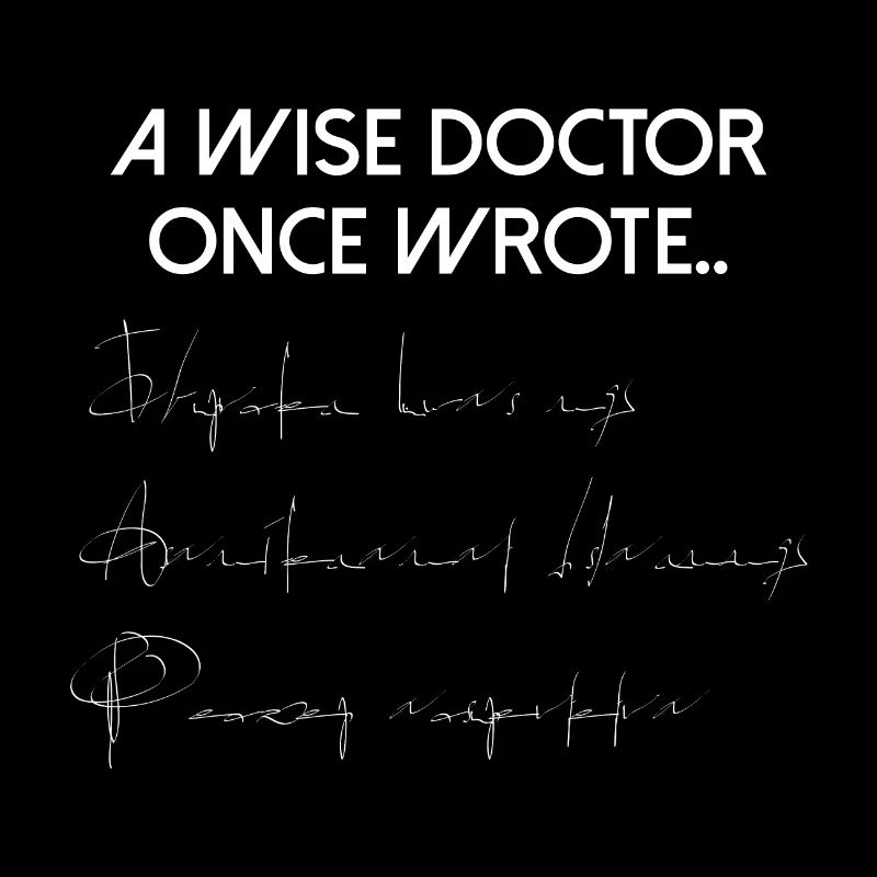 WEISER DOKTOR SCHRIEB EINMAL