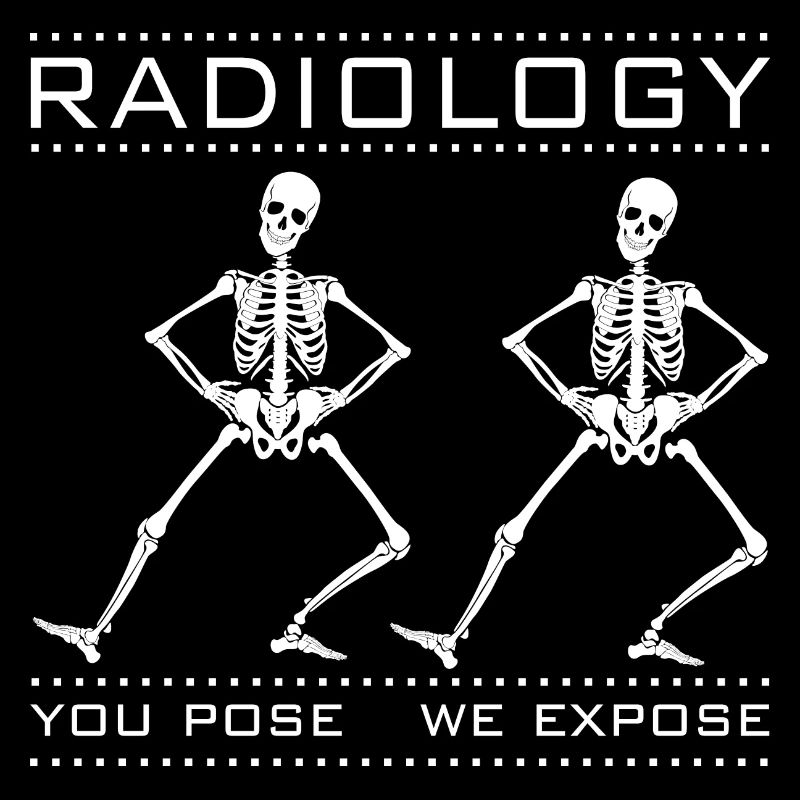 Dancing Skeletons - Radiologist Design