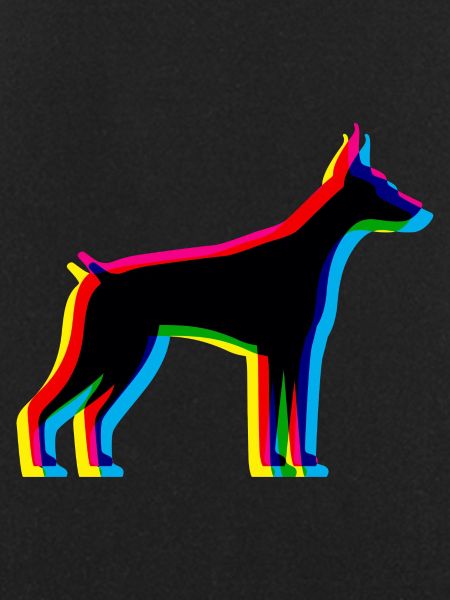 CMYK Dobermann