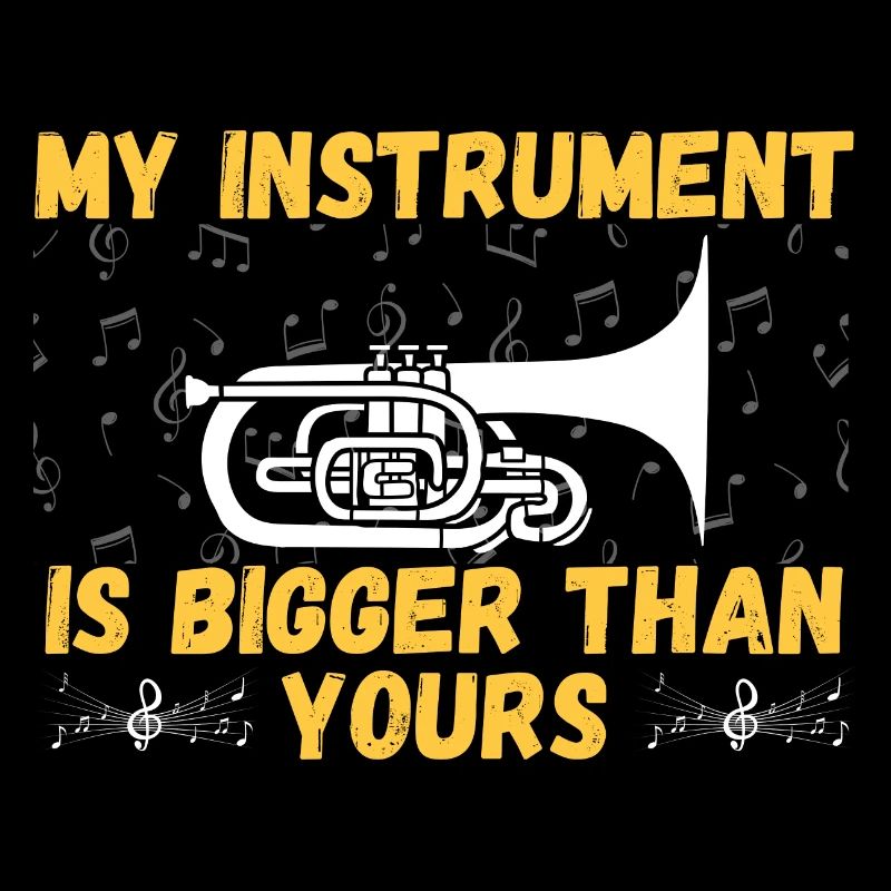 Marching Band Mellophone Musician