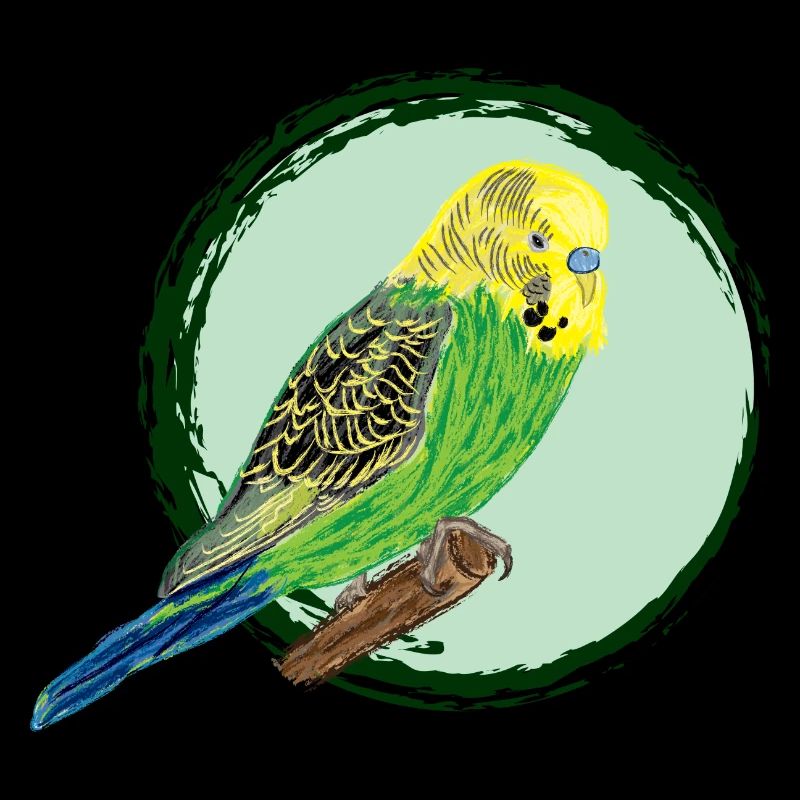 Perruche jaune / Yellow Budgie II