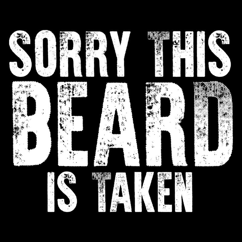 Désolé cette barbe est prise drôle de Saint-Valentin