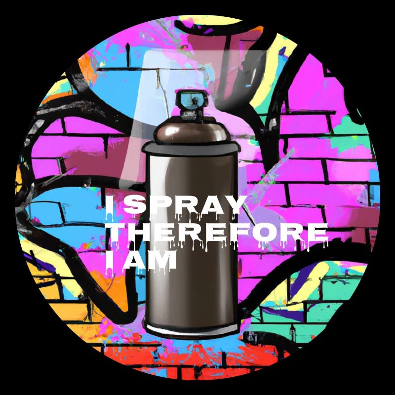 I SPRAY THEREFORE I AM - Spray can