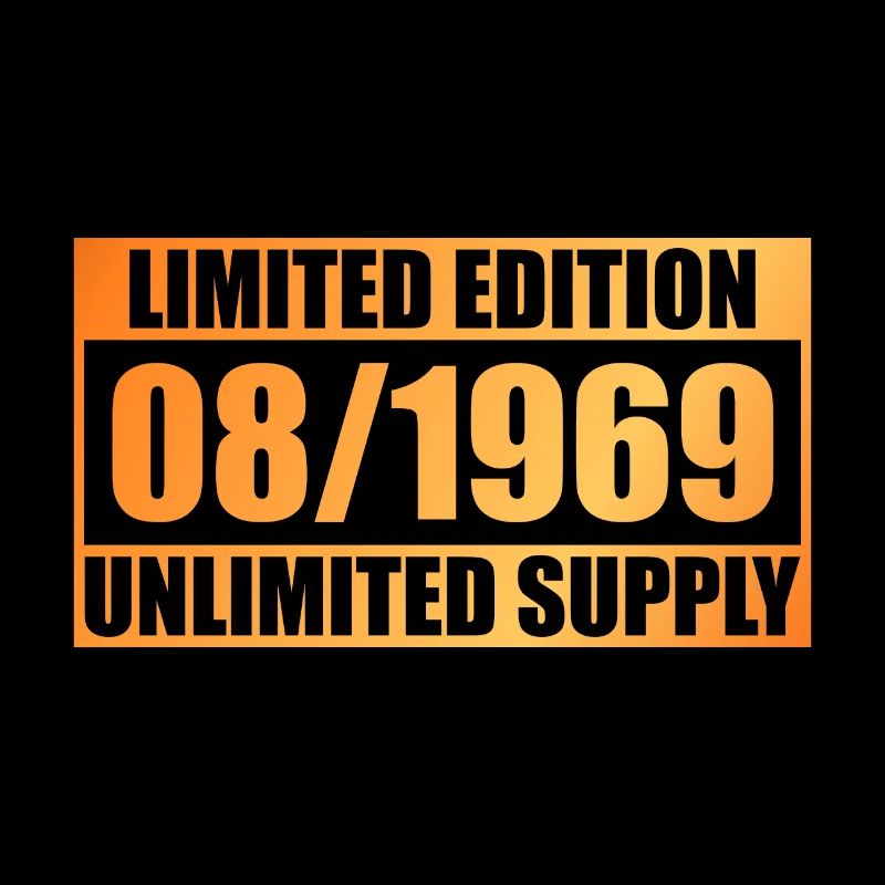 55e anniversaire Édition limitée - ꝏ Approvisionnement 08/1969