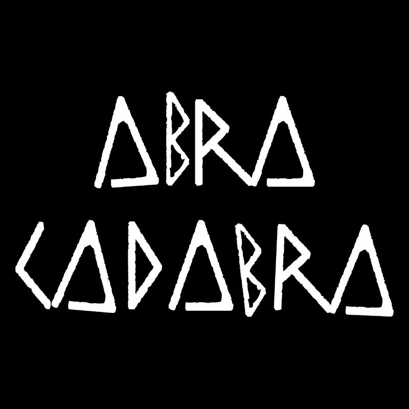 Abra Cadabra Ancienne Formule Magique Sort