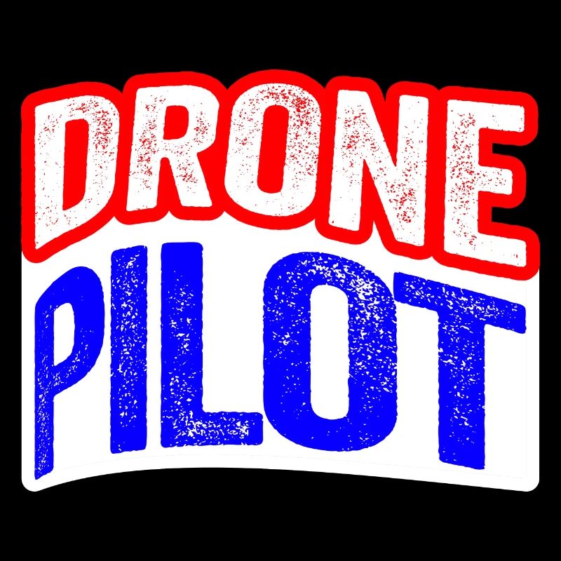 Drohnen Pilot - Vintage Warp Design Geschenk