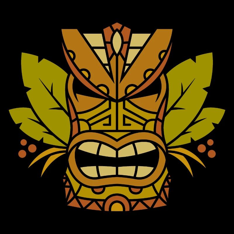 Mystical Mysterious Aztec Mask