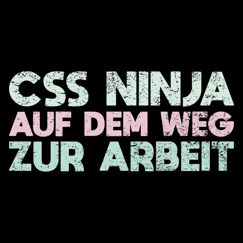 CSS Ninja Auf Dem Weg Zur Arbeit