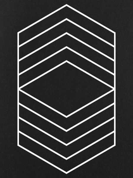 Geometrischer Chevron