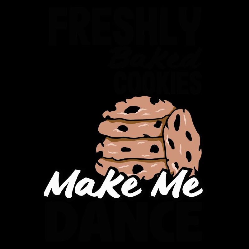 Les biscuits fraîchement cuits me font danser joyeusement