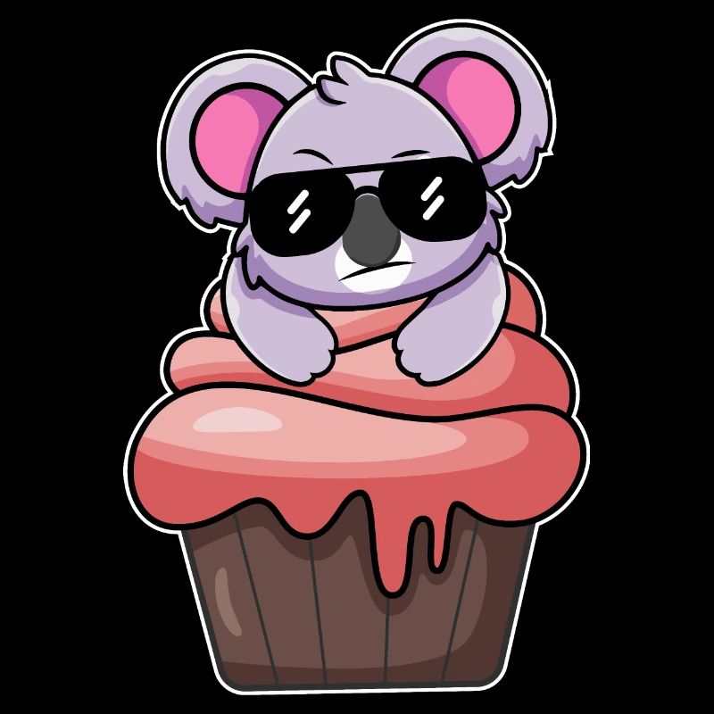 koala cupcake