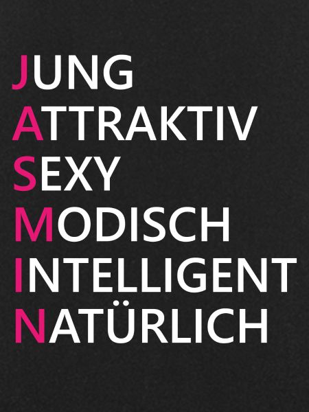 Jasmin Name Geschenk