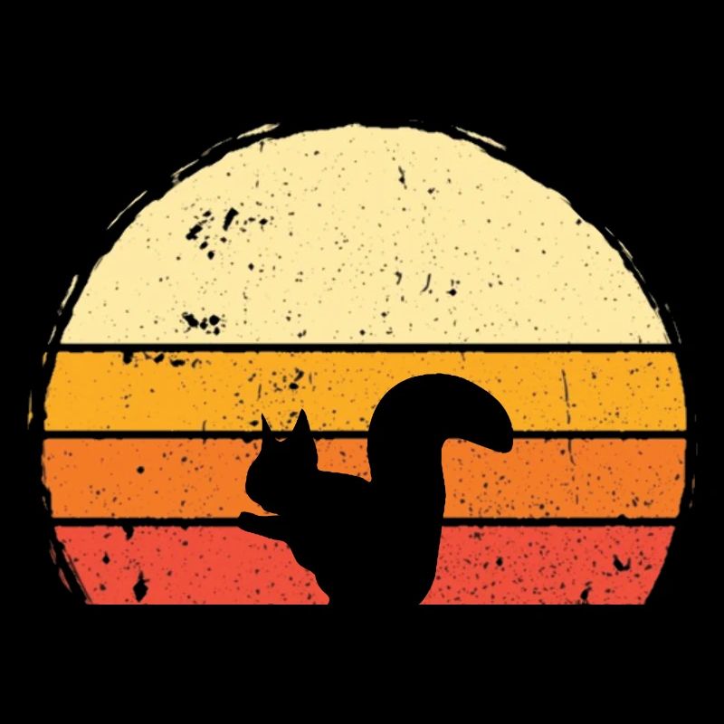 Retro Squirrel