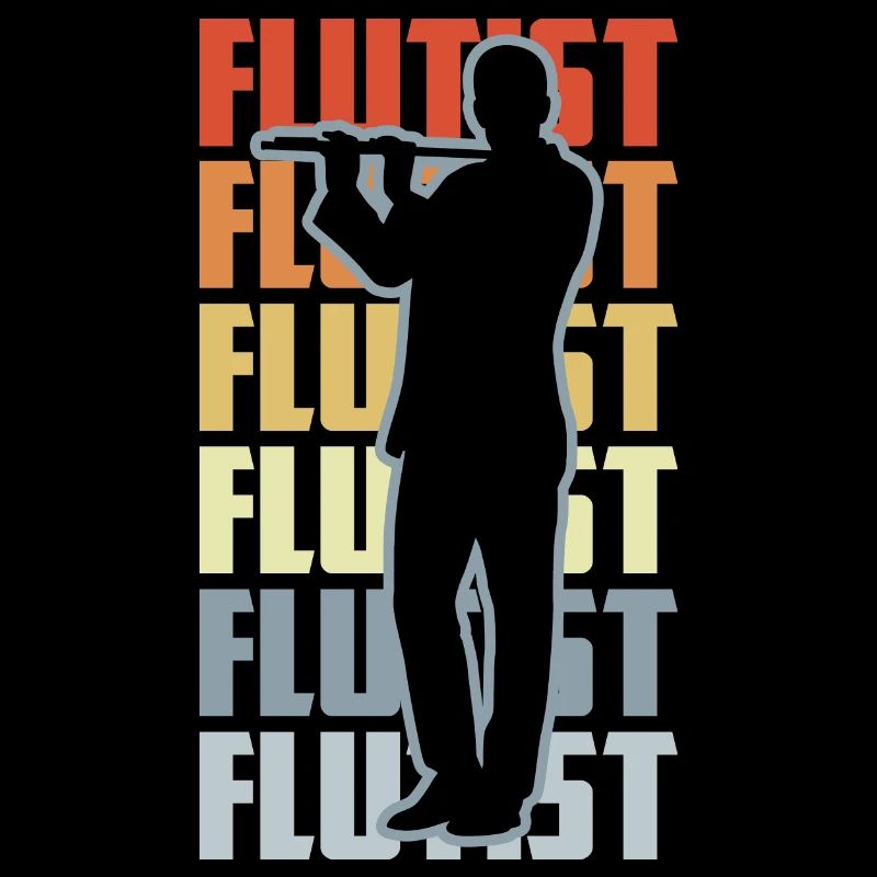 Retro Flötist