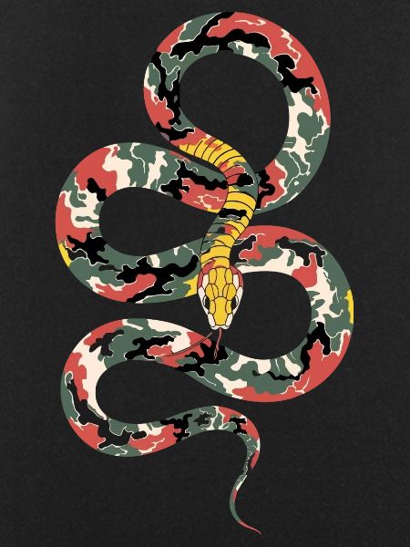 Camouflage Serpent Coils
