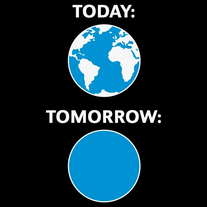 Today – Tomorrow / Globus (Klimawandel / 2C)