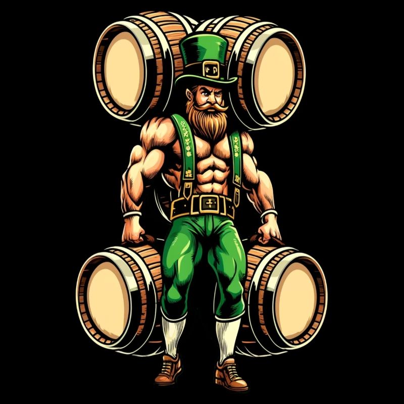 Strong Leprechaun (Irish Leprechaun)