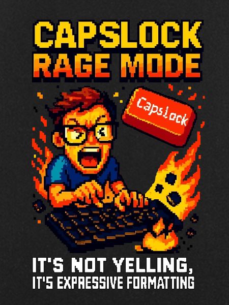Capslock Rage Mode