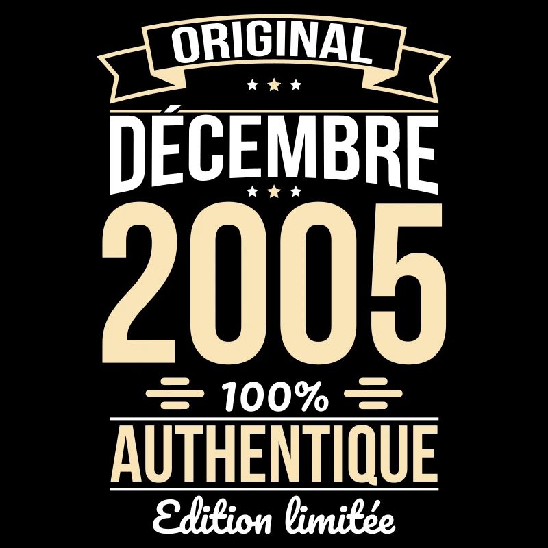 Anniversaire 20 ans - Original - Décembre 2005
