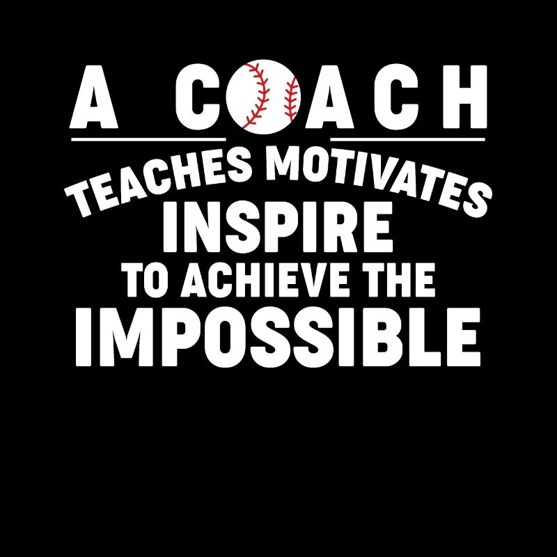 A Baseball Coach Shirt Geschenk Spruch