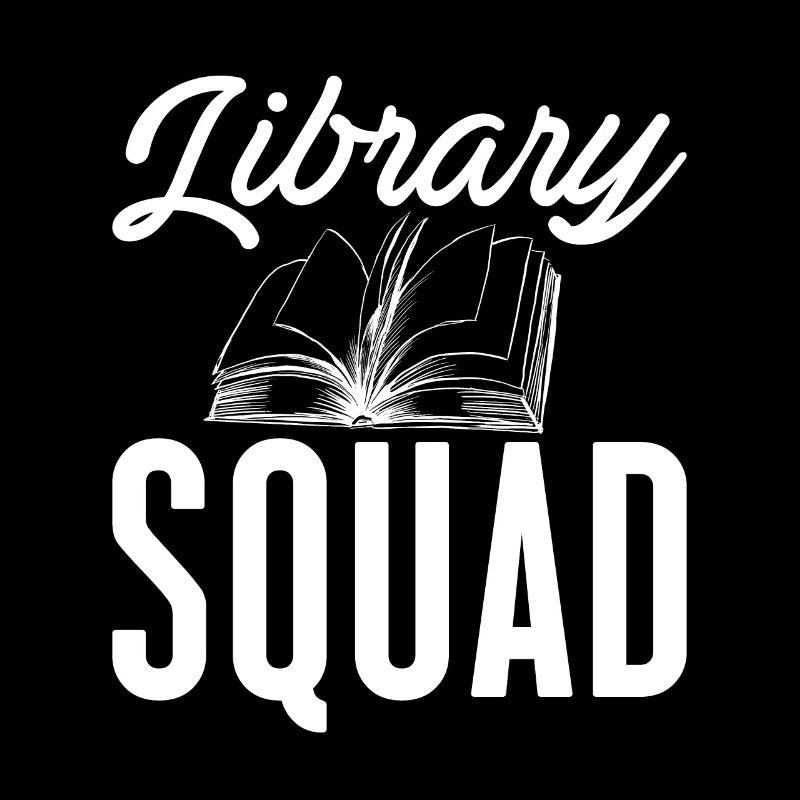 Library Squad Shirt Library Gift