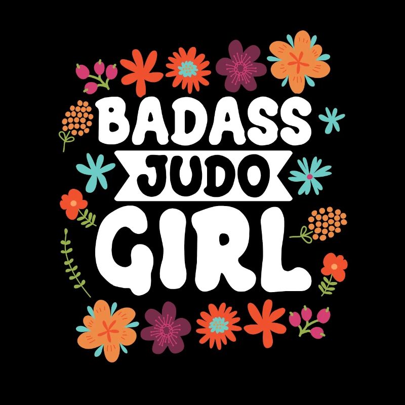 Fille de judo badass