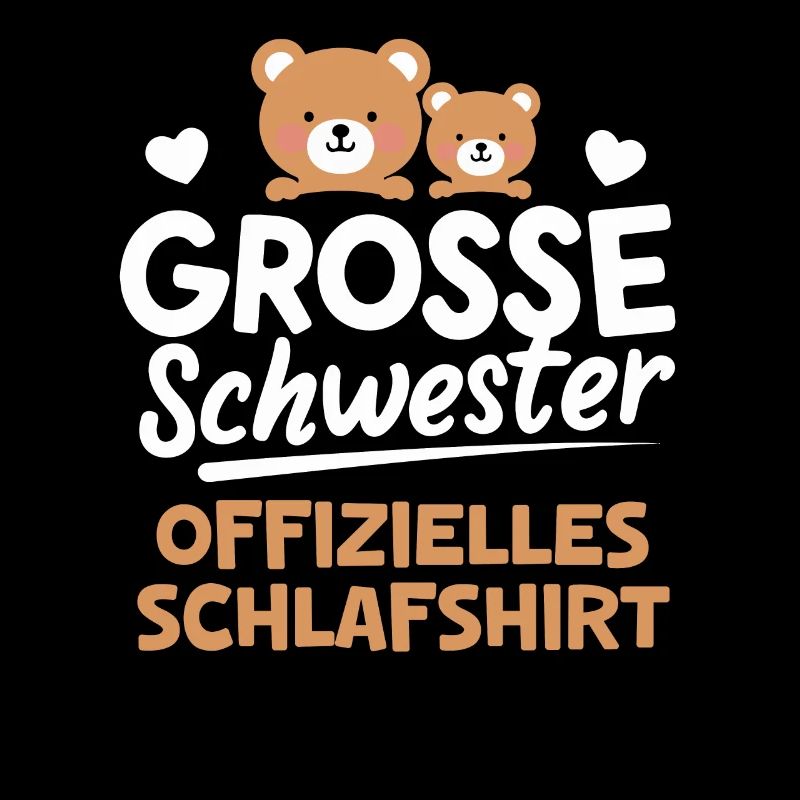 Große Schwester Schlafshirt
