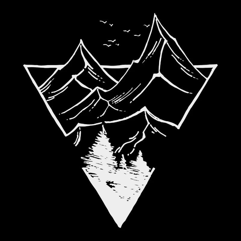 Triangle, Mountains & Forest