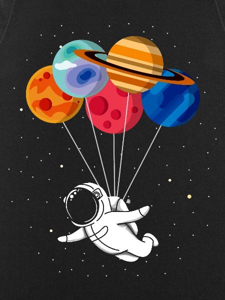 Space Travel Funny Graphic