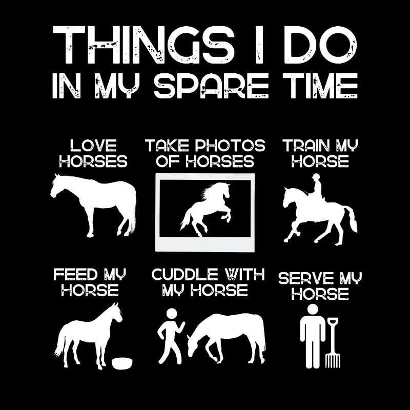 ! Ce que je fais pendant mon temps libre avec mon cheval