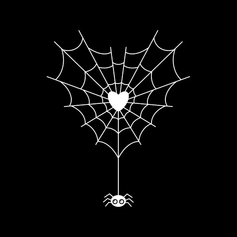 Spider in spider web