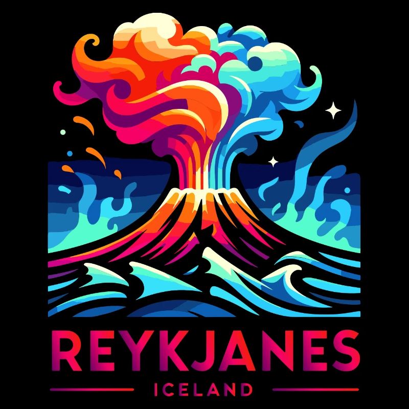 Éruption du volcan de Reykjanes, Islande