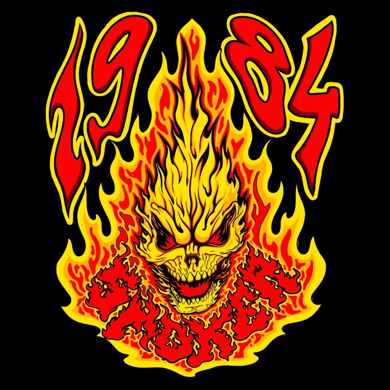 Smoker fire monster, 84' tees