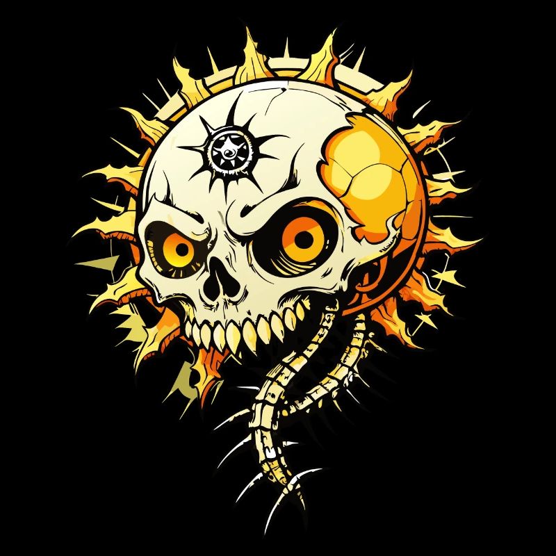 Crâne de soleil / Crâne Soleil / Soleil FS0065